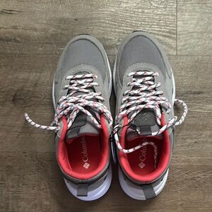 Columbia Gray and Pink Sneakers